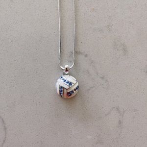 Volleyball necklace